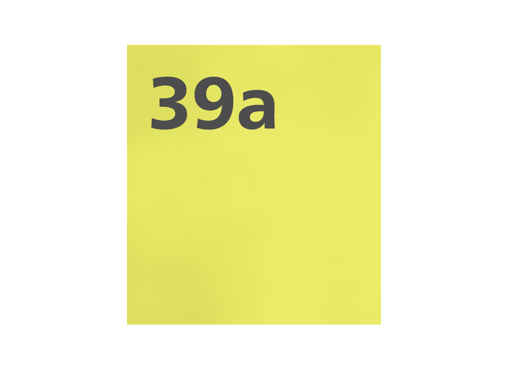 Hausnummer «39a»